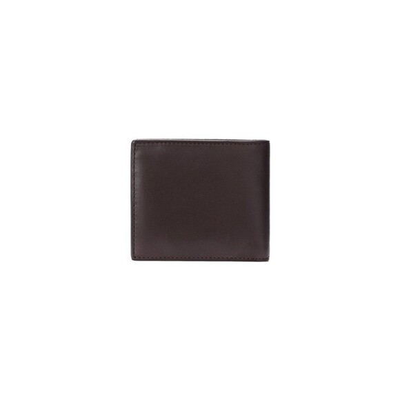 NIB POLO RALPH LAUREN Men's WALLET BIFOLD SMOOTH LEATHER BROWN - Picture 6 of 10